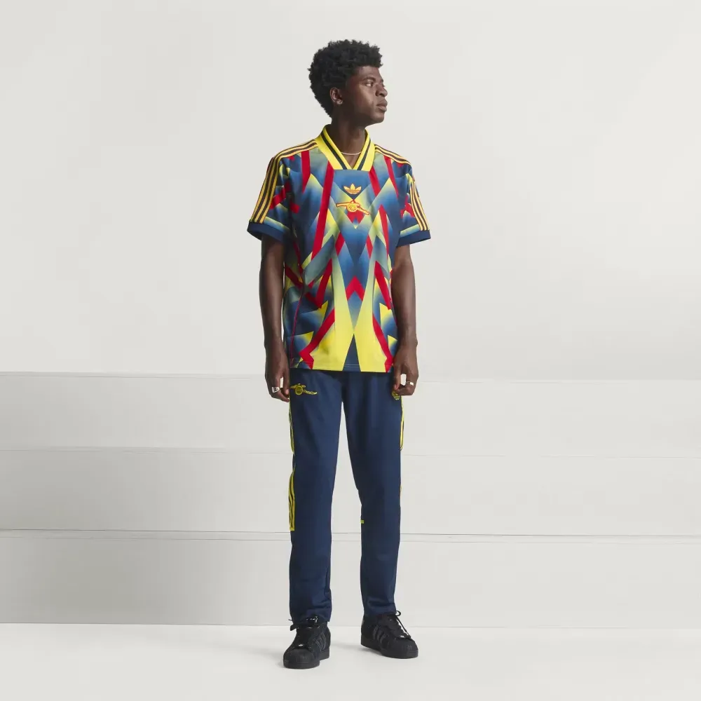 Arsenal FC x adidas Camiseta LFSTLR Jersey Yellow Pure Ruby Night