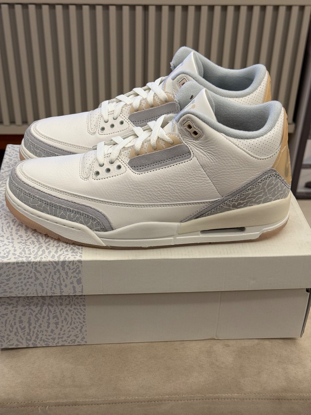 Air Jordan 3 Craft Ivory — 42, Novo