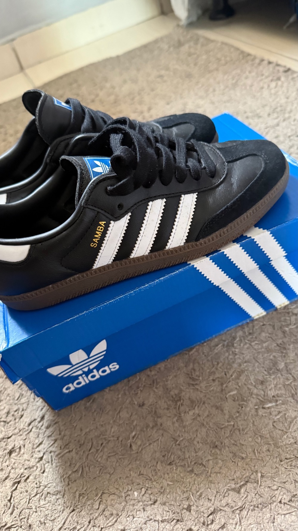 adidas Samba Classic Core Black Cloud White