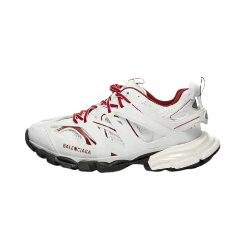 Balenciaga Track White Burgundy Black