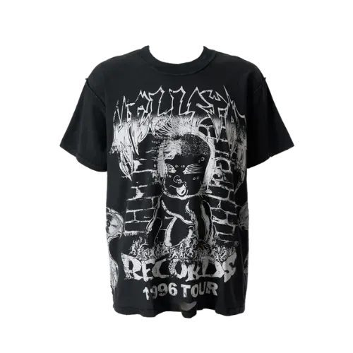 Camiseta Hellstar Record Baby Black