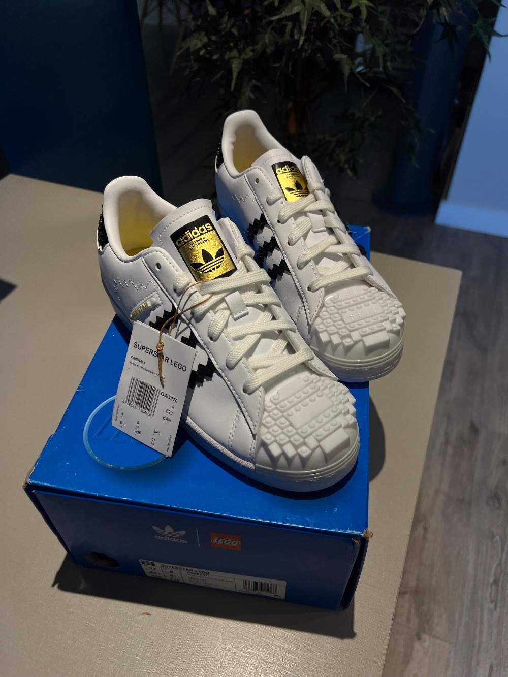 LEGO x adidas Originals Superstar White Black