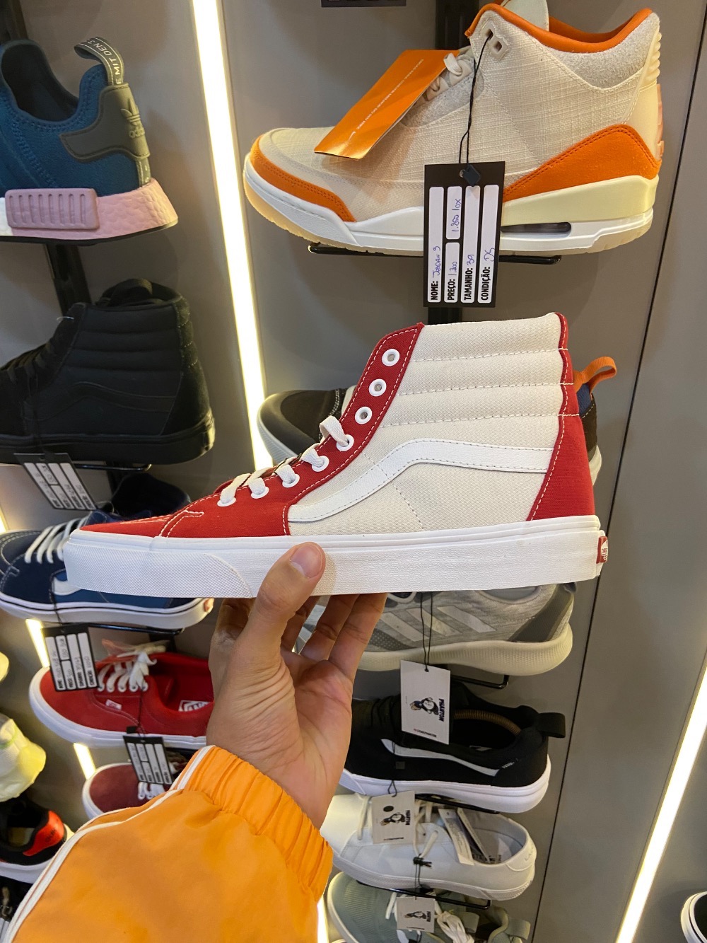 Vans SK8-Hi Classic Sport Chile Pepper Red