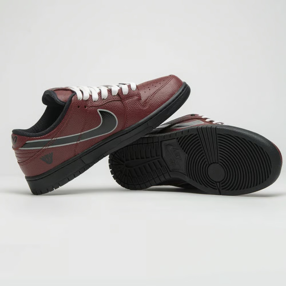 Limosine Skateboards x Nike SB Dunk Low Pro Brown Black — 37 / 38 / 39, Novo