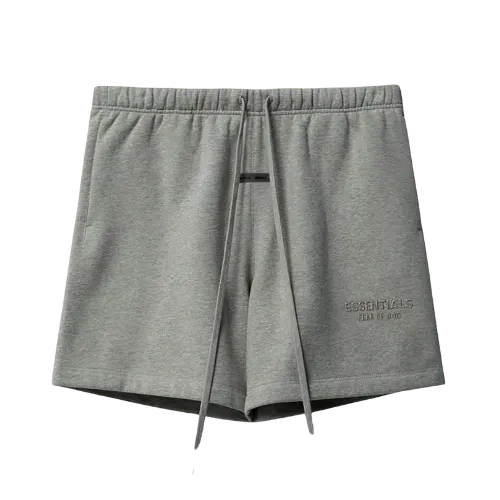 Shorts Fear of God Essentials Soccer Fleece Sweat Concrete Heather