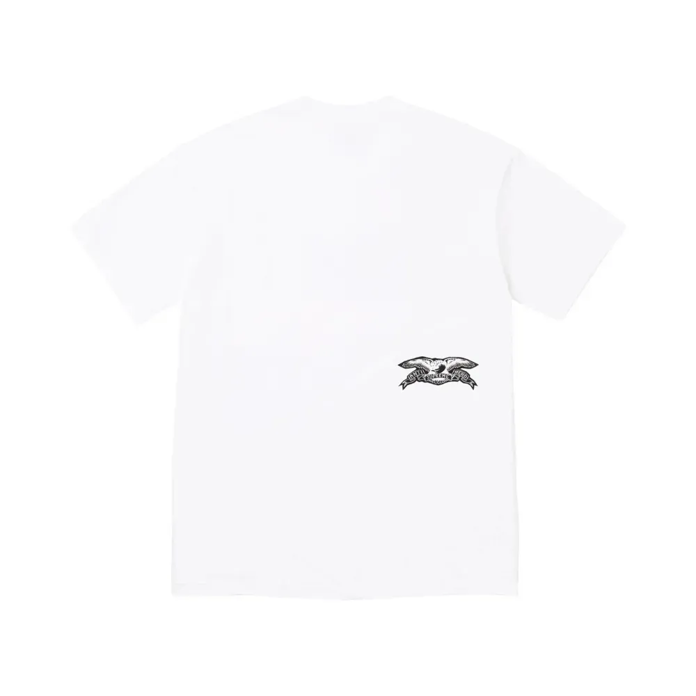 Antihero x Supreme Camiseta Ozzy White FW25-W12 - Droper