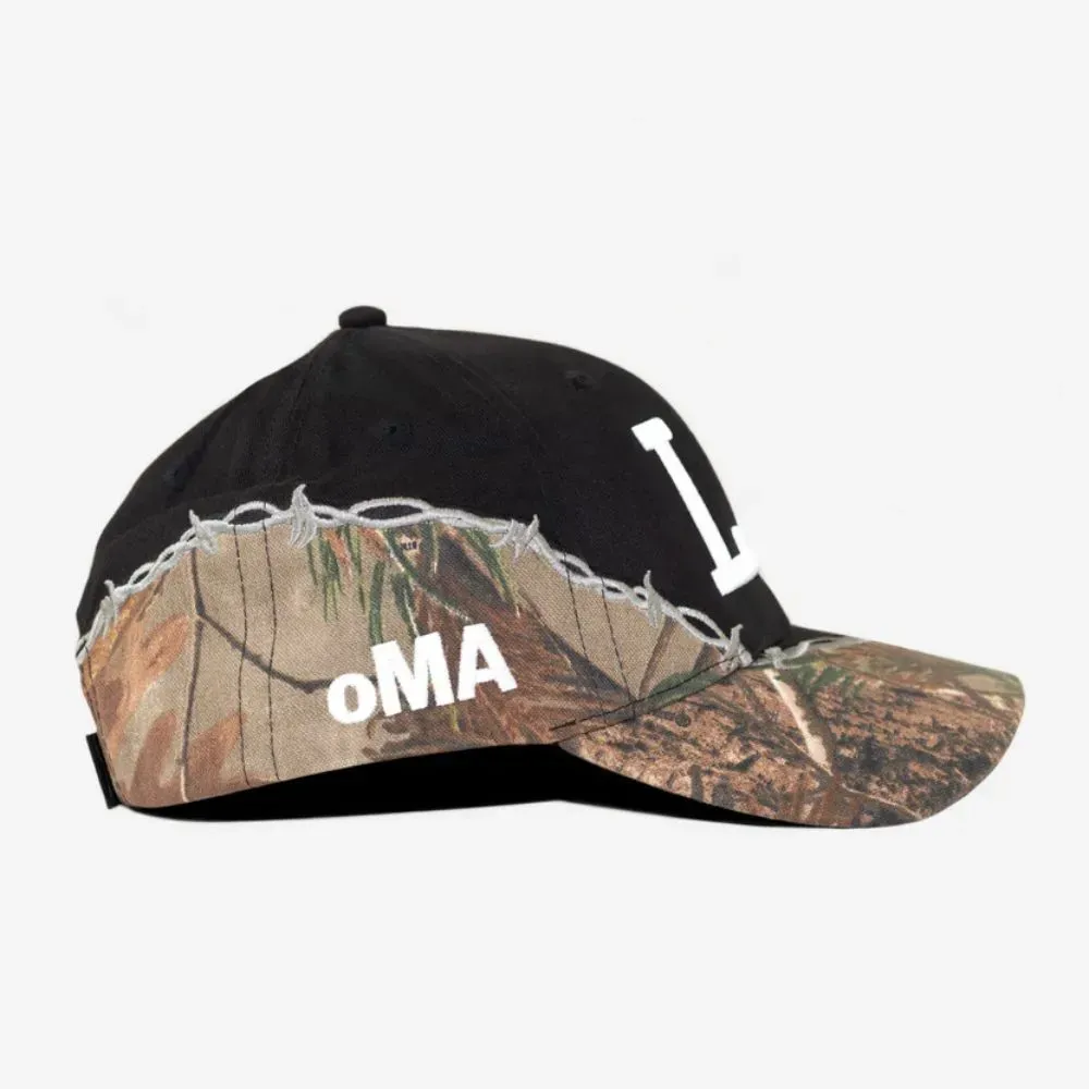 Boné oMA Studios La Metal Camo Black - Droper