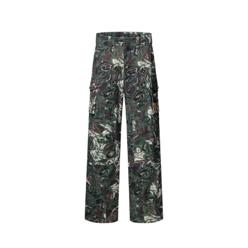 Calça Louis Vuitton Multi Pocket Cargo Camo