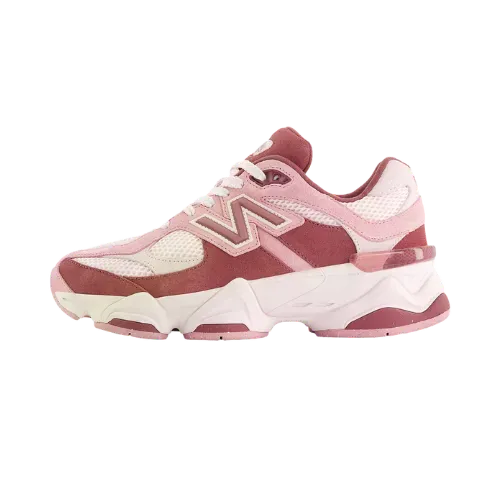 New Balance 9060 GS Pink Granite Washed Burgundy