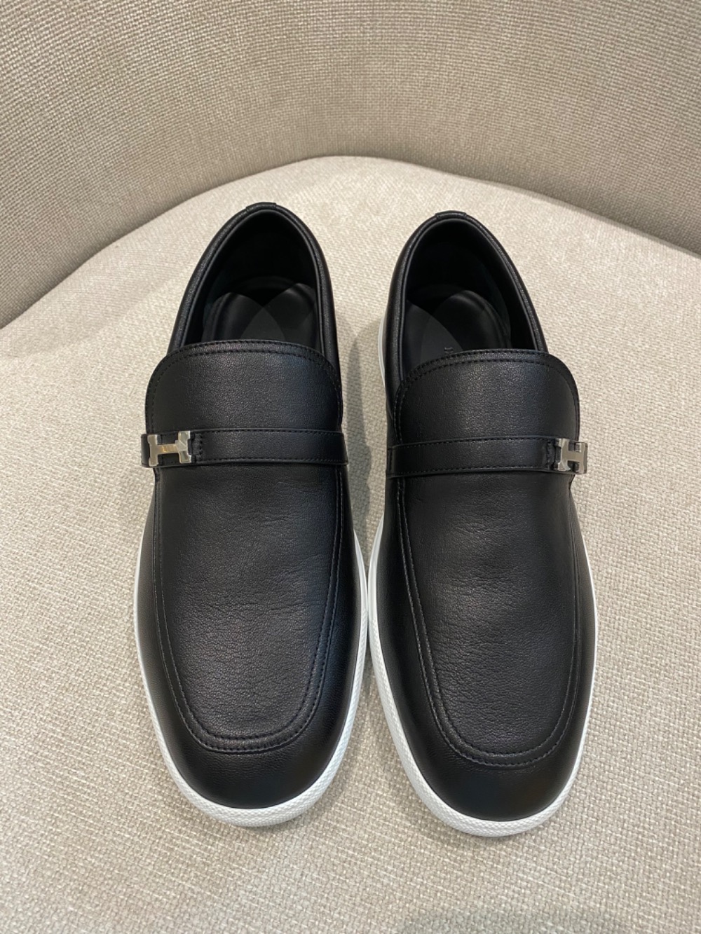 Hermes Mocassins Like Preto