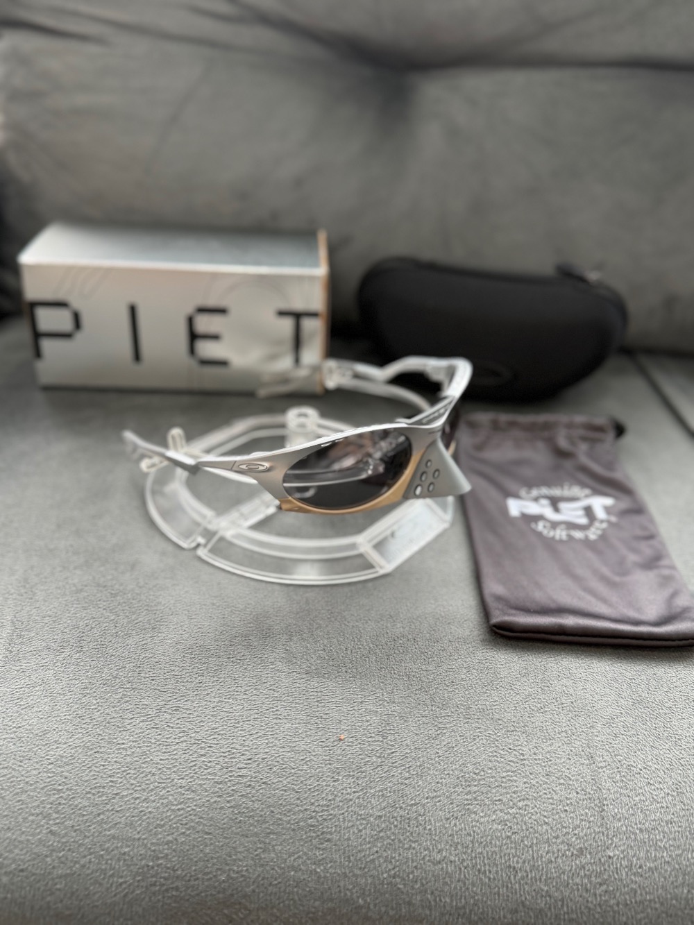 Piet x Oakley Óculos Plantaris Antique Silver