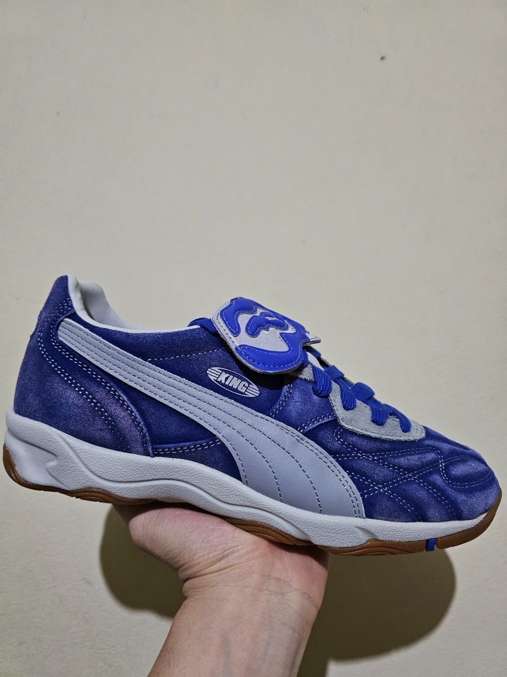 KidSuper x Puma King Indoor Dart Blue