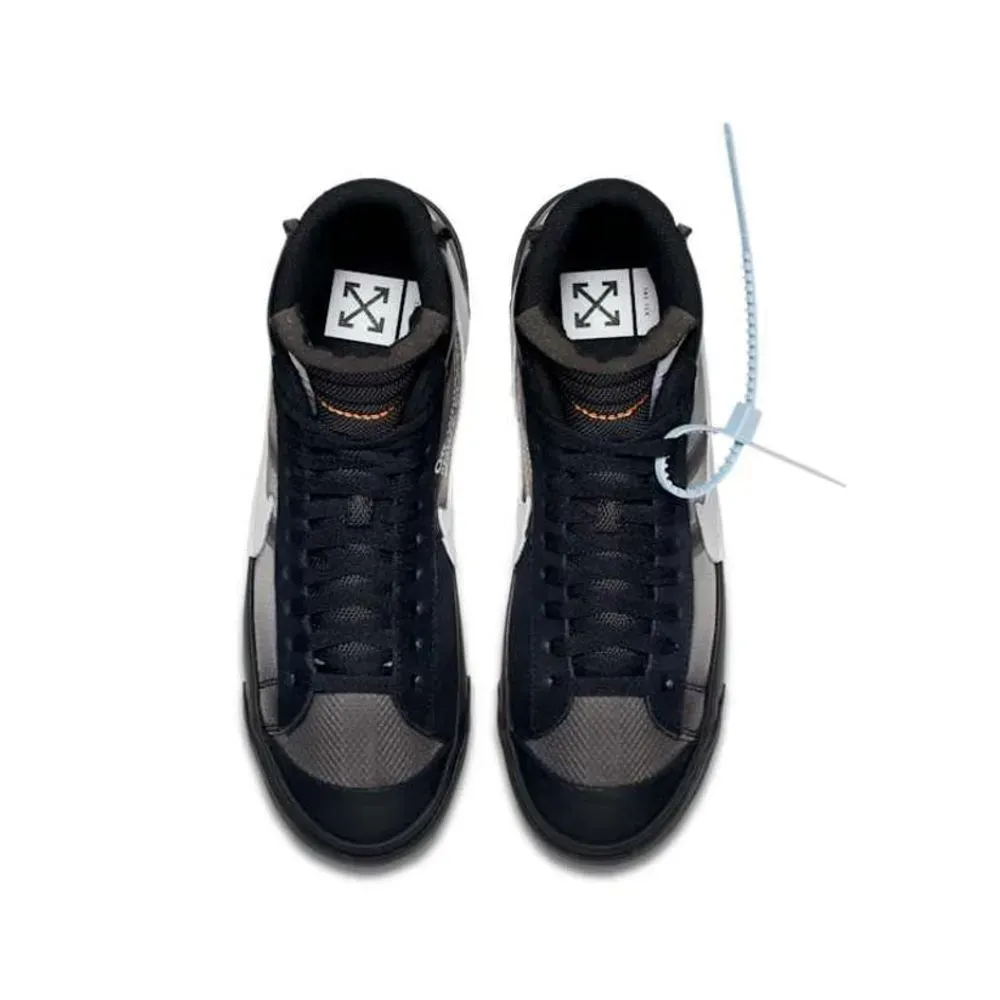 靴 NIKE Off-White BLAZER MID Black Off-White x Nike Blazer Mid Grim Reaper - Droper