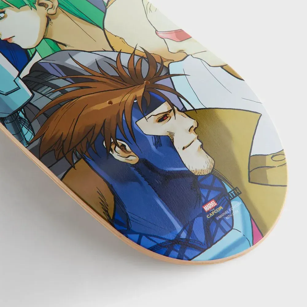 Marvel vs. Capcom x Kith Triptych Set 3 Skatedeck Multicolor - Droper