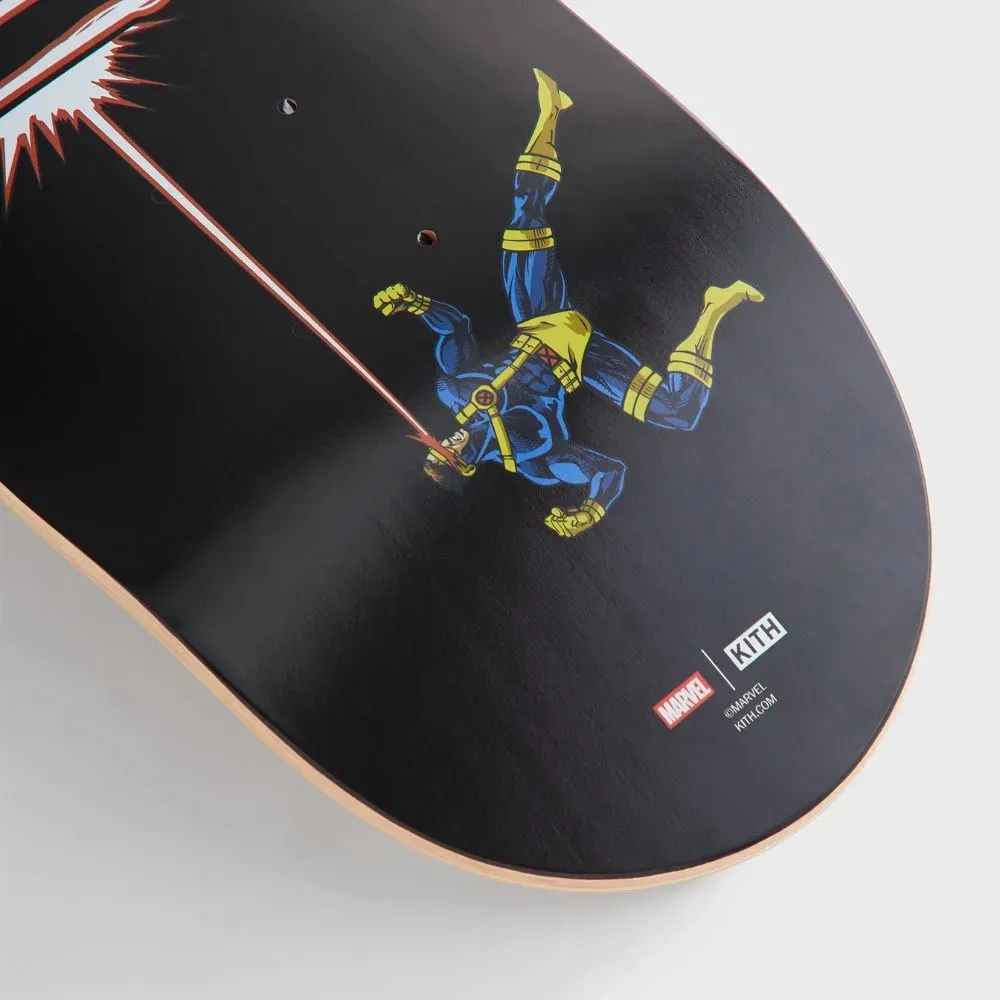 Marvel x Kith X-Men Skate Deck Black - Droper