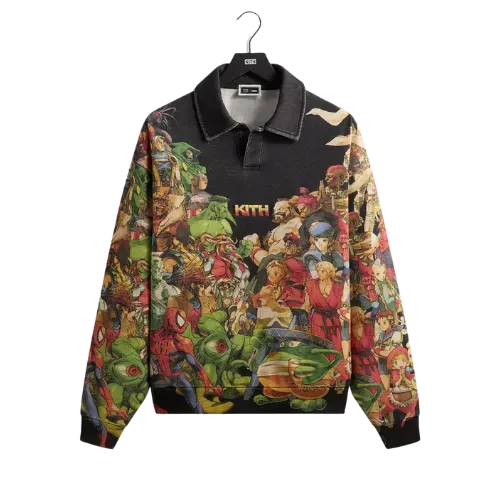 Marvel vs. Capcom x Kith Camiseta Age of Heroes Nelson Fleece