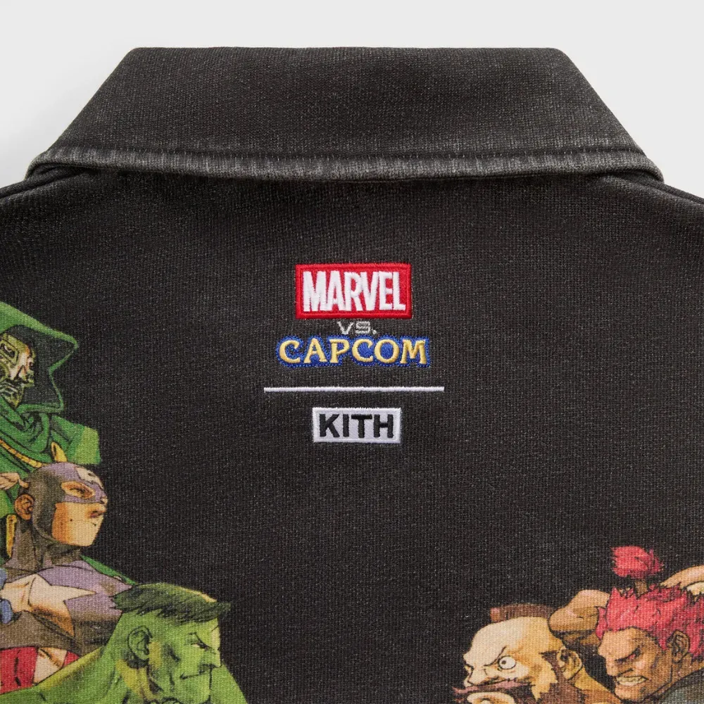 Marvel vs. Capcom x Kith Camiseta Age of Heroes Nelson Fleece