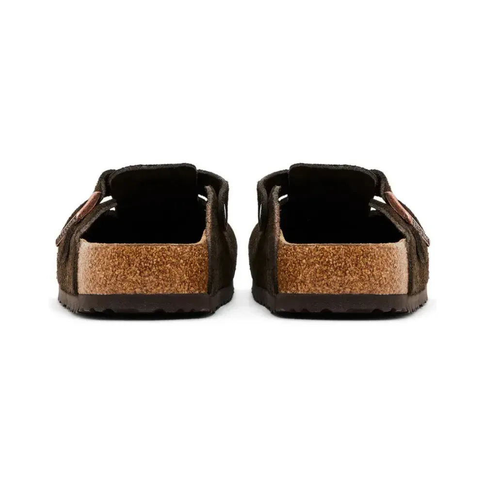 Birkenstock Boston Soft Footbed Suede Mocha foto 2