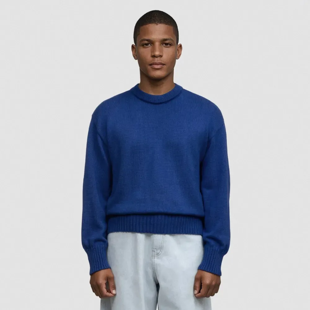 Suéter Saint Studio Tricô Easywear Azul - Droper