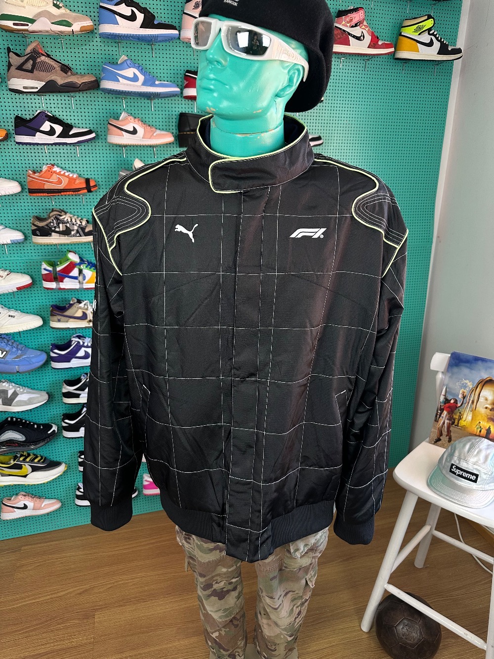 Jaqueta Puma F1 Racing Black — 2XG, Novo