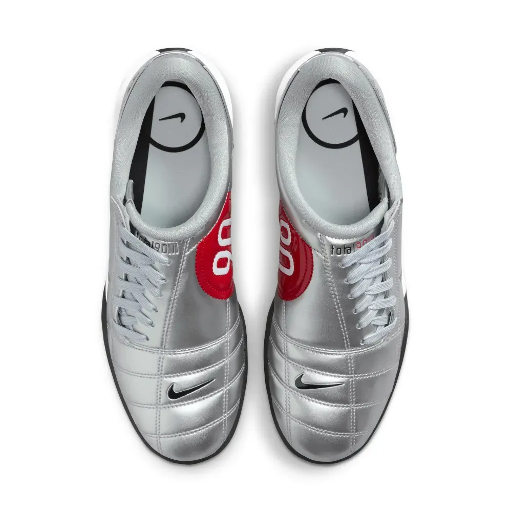 Nike Total 90 Metallic Silver Red - Droper Nike Total 90 Metallic Silver Red - Droper