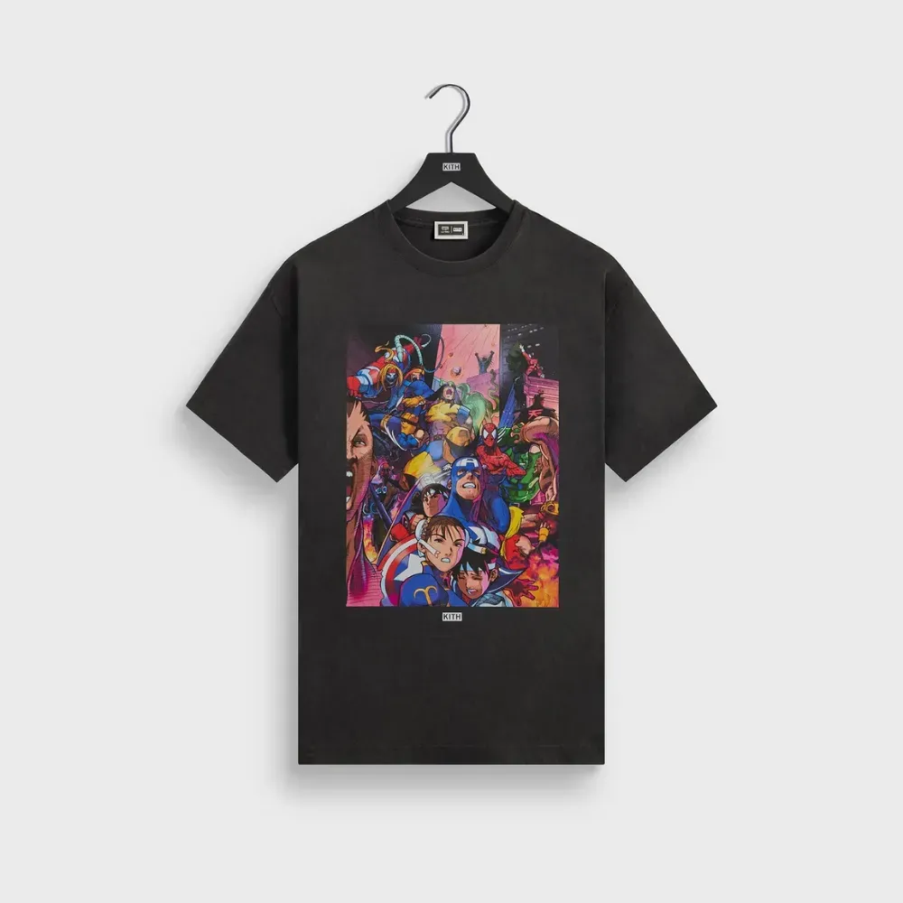 Marvel vs. Capcom x Kith Camiseta Heroes vs. Street Fighter
