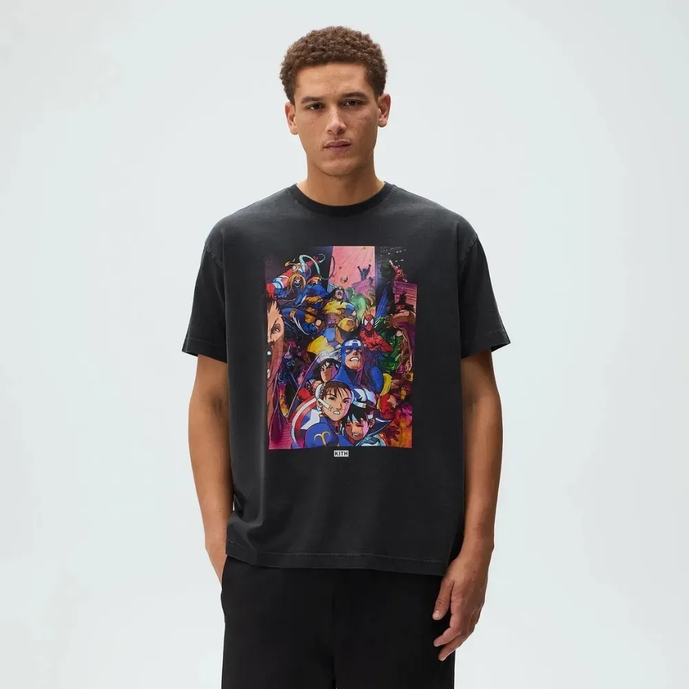 Marvel vs. Capcom x Kith Camiseta Heroes vs. Street Fighter