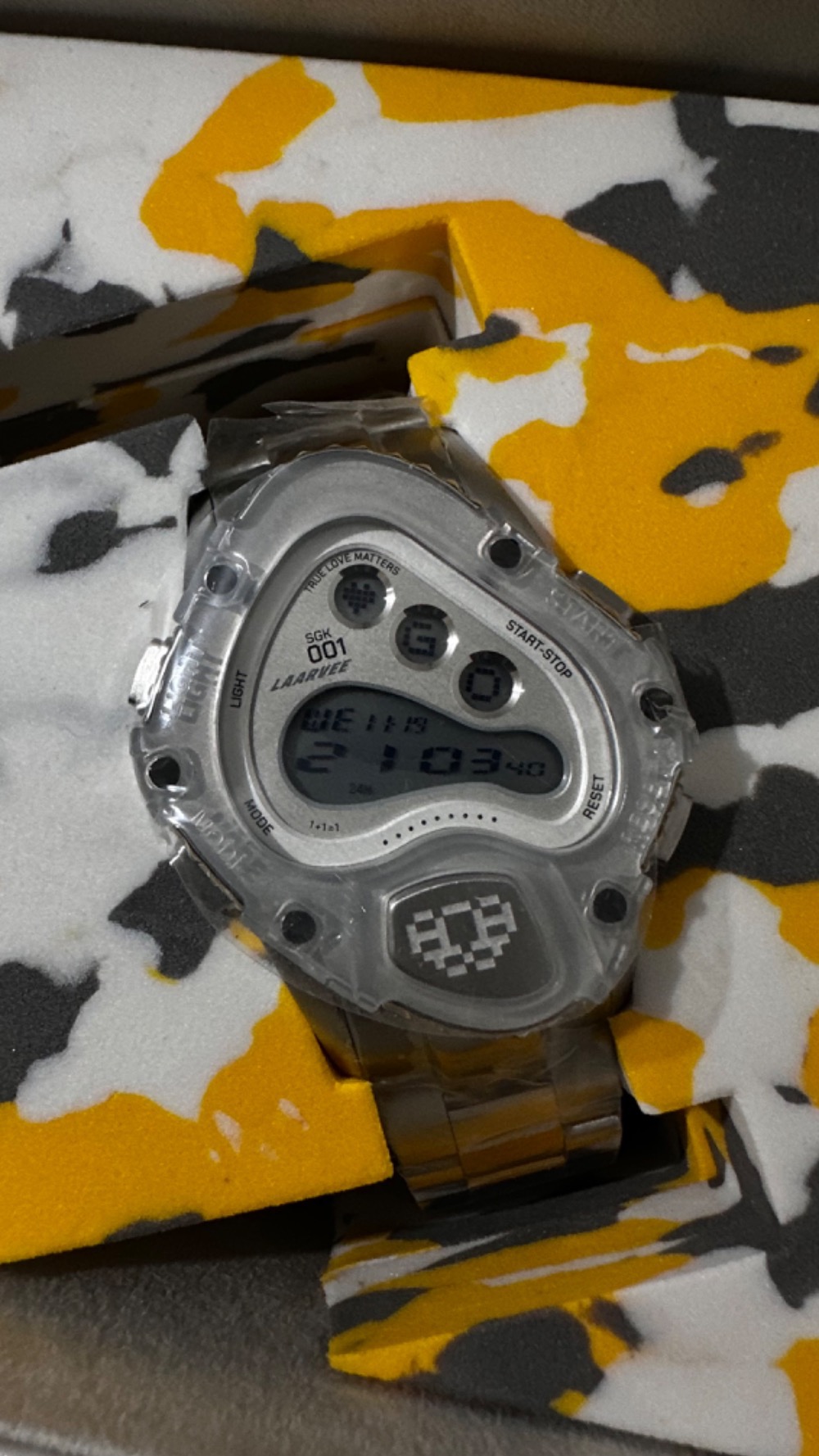 Relógio Laarvee Sinngouki Silver