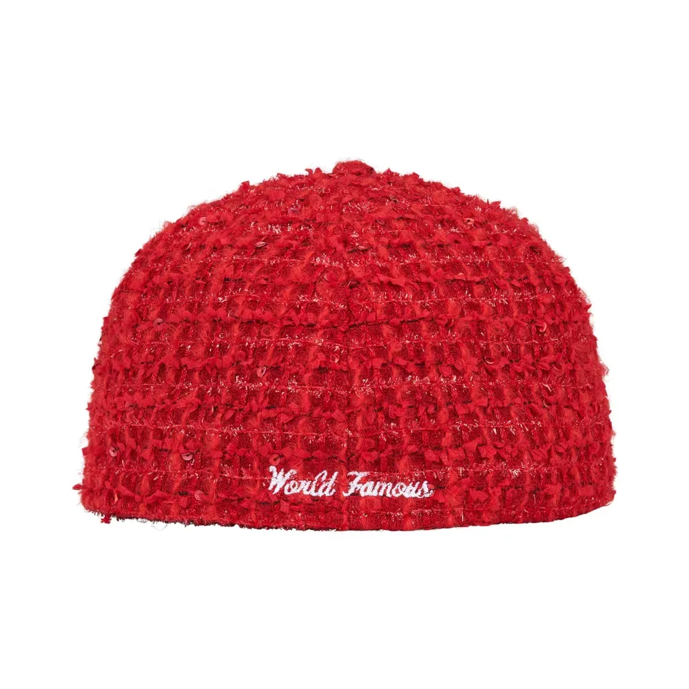 Boné Supreme Bouclé Box Logo New Era Red FW25-W13 - Droper