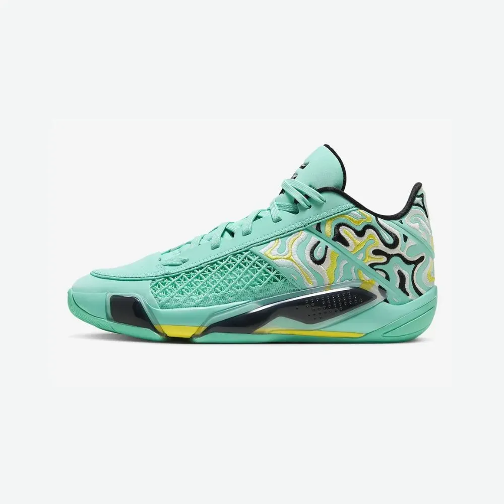Guo Ailun x Air Jordan 38 Low PF Hyper Turquoise foto 1