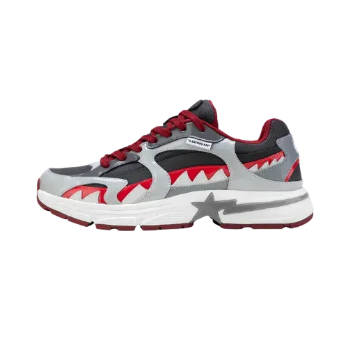 A Bathing Ape Bape Shark Sta #3 M2 Grey - Droper