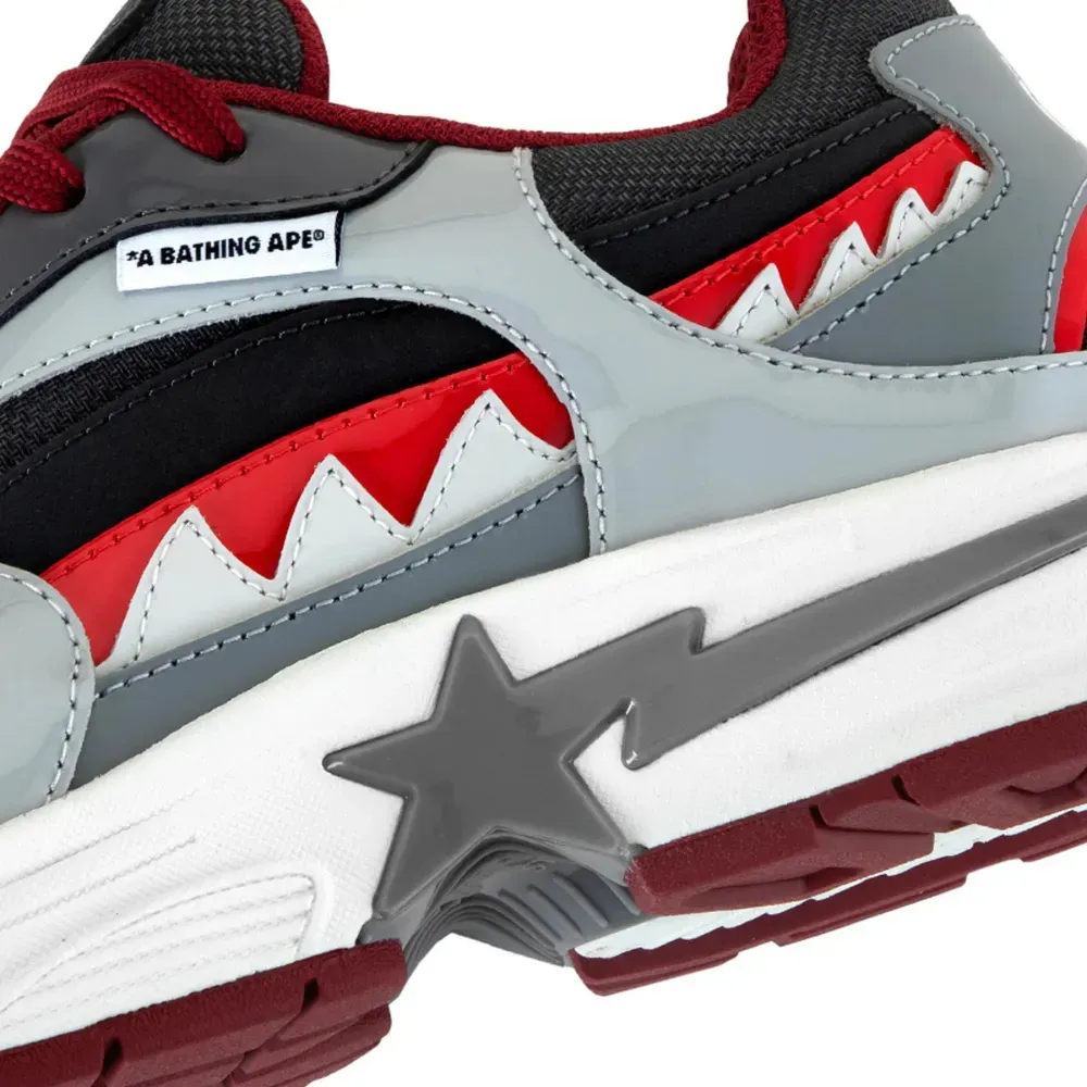 A Bathing Ape Bape Shark Sta #3 M2 Grey - Droper