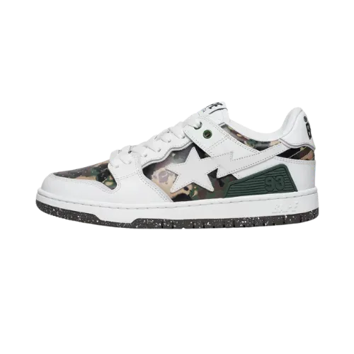 A Bathing Ape Bape SK8 Sta #2 M1 White