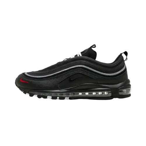 Nike Air Max 97 Black and University Red - Droper