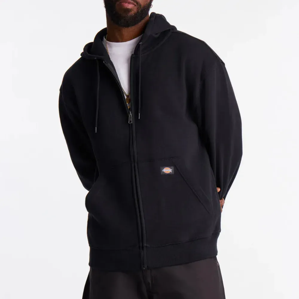 Moletom Dickies Vintage Zip Black - Droper