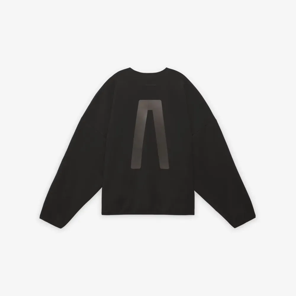 Fear of God Athletics x adidas Moletom Crewneck Fleece Suede Black