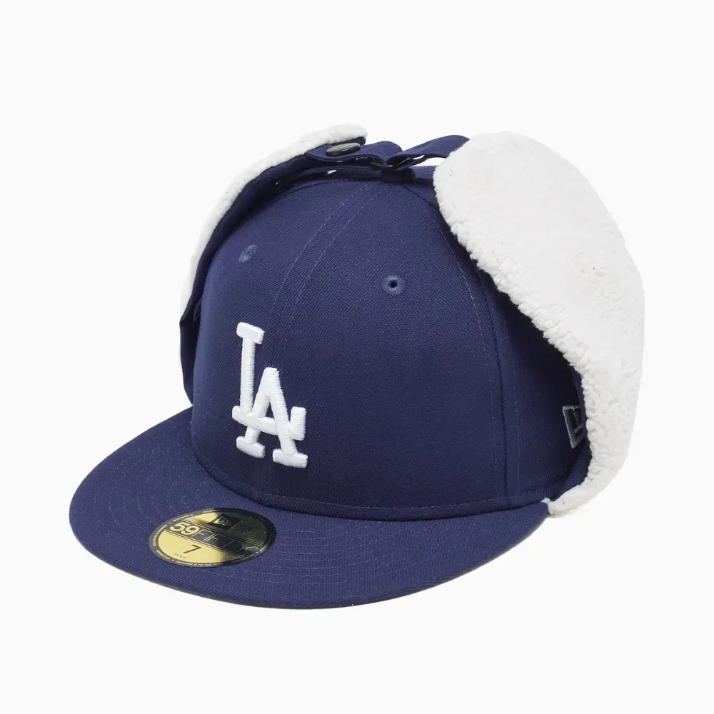 Boné New Era LA Dodgers Dog Ear Classics MLB 59FIFTY Navy - Droper