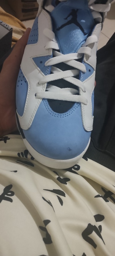 Air Jordan 6 University Blue - Droper