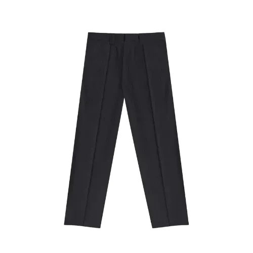 Calça Saint Studio Wide Alfaiataria Risca de Giz Preta