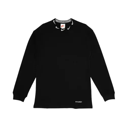 Stussy x Nike Camisa Long Sleeve NRG BR Knit Black