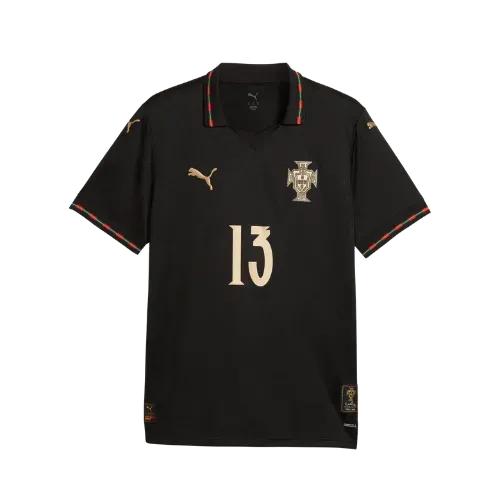 Camiseta Puma Portugal Jogador Special Edition 25/26 Black Gold