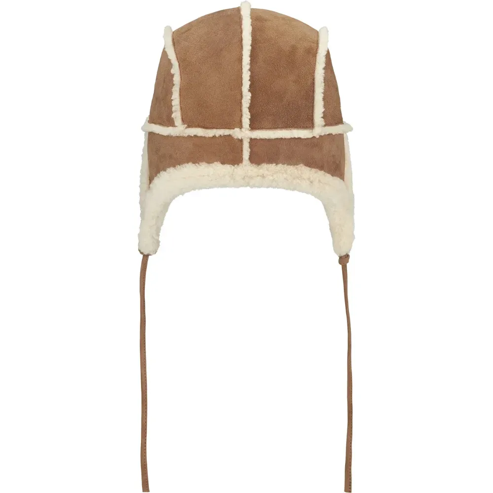 Boné Supreme Shearling Lined Earflap Tan FW25-W14 - Droper