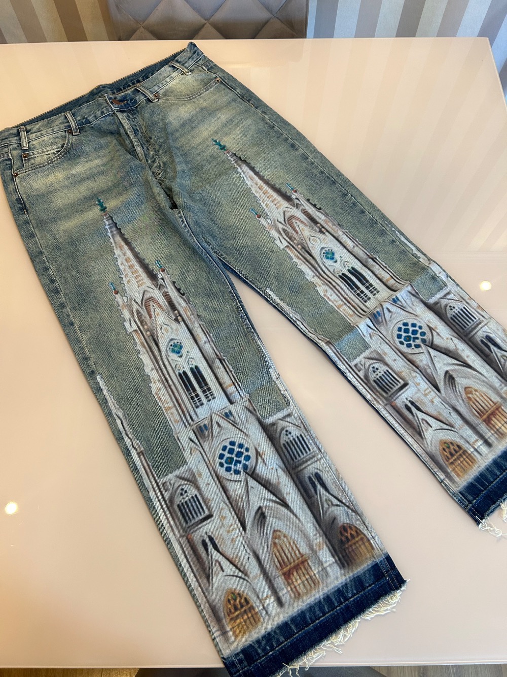 Calça Bravest Studios Cathedral Denim Blue