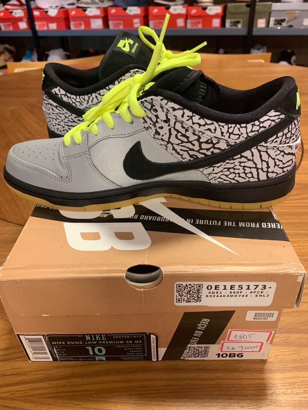 Nike SB Dunk Low DJ Clark Kent x Primitive 112 — 42, Novo