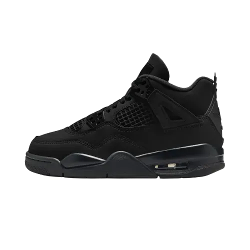 Air Jordan 4 Retro GS Black Cat Light Graphite