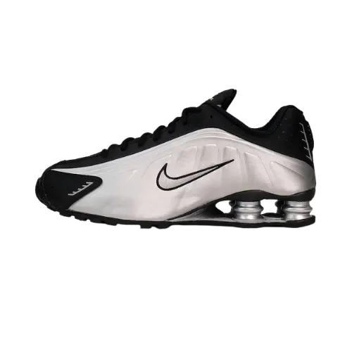 Nike Shox R4 Metallic Silver Black