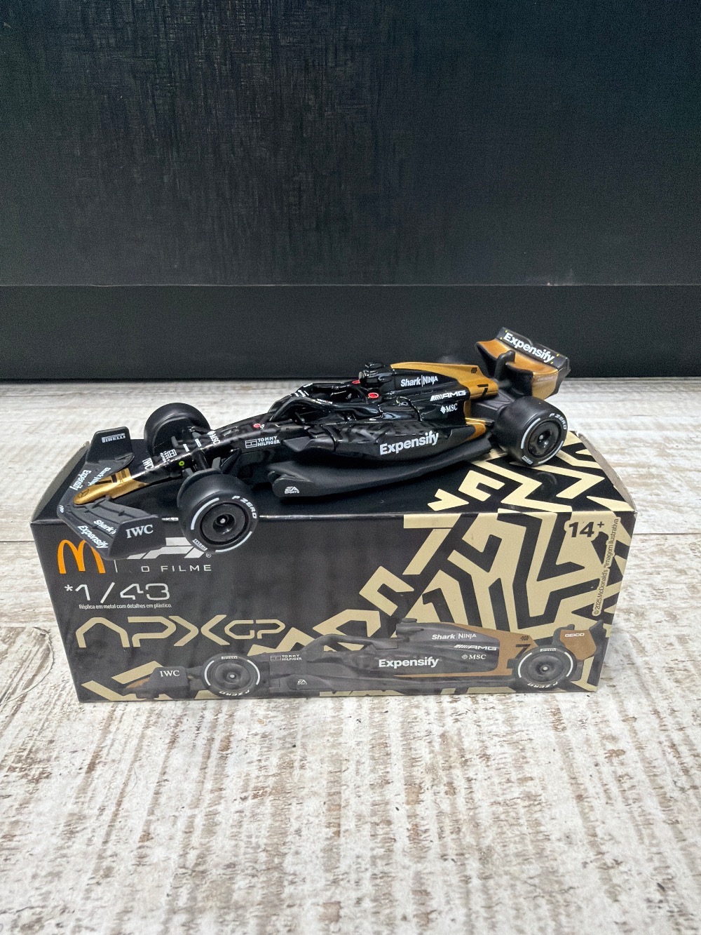 F1 x McDonald's Miniatura APX GP 1/43