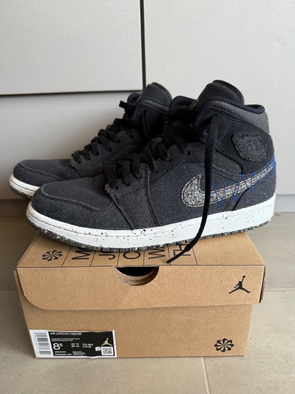 Air Jordan 1 Mid Crater — 40, Usado