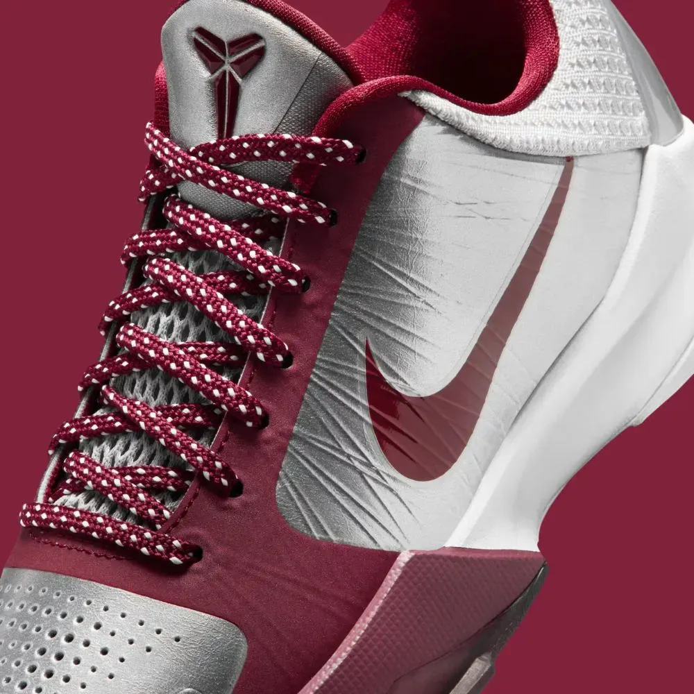 Nike Kobe 5 Protro Lower Merion Aces Away Metallic Silver White