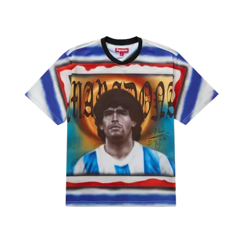 Camiseta Supreme Maradona Soccer Multicolor